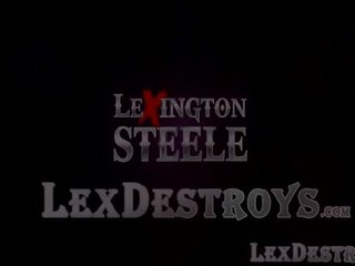 Ζωηρός/ή μελαχρινός/ή lylith lavey παίρνει πατήσαμε με lexington steele